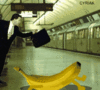 a banana slip