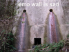 an emo wall ;_;