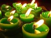Altar Candles - Green