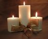 Altar Candles - White