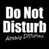 do not disturb