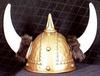 furry viking helmet