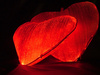 Luminous Heart Pillow