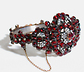 Bohemian Garnet Pearl Bangle