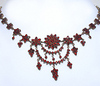 Bohemian Garnet Necklace