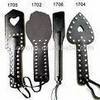 Studded Paddels For Naughty Pets