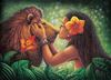 A KISS, MR. LION !