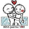 A kiss just for you!&lt;3