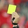 a yellow card!