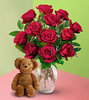 Long Stemmed Red Roses Bouquet