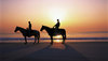 Romantic Ride on the Beach