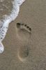 Left my footprint