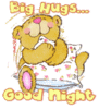 Good night hugs