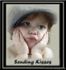 sending kisses
