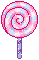 PinknPurple Swirl Pop