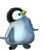 a dancing penguin. 