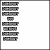 somebody..