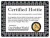 Hotness Certificate 