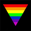Pride Rainbow Triangle