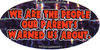 We are the people Sticker