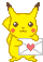 Love letters via Pikachu