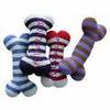 Stripy Plush Chew Toys