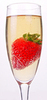 Strawberry in Champagne