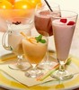4 assorted fruit smoothies