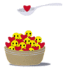 a bowl of love and happy