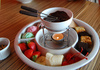 have chocolate fondue with