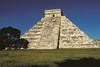 an Aztec pyramid 