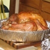 a cooked turkey