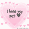 I love my pet!