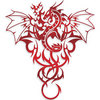 Dragon Tattoo (Red)