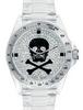 toyWatch - skull- white pave