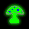 A Magic mushroom