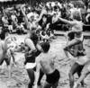 old school beach party
