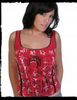 Affliction Corset- Red