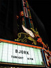 Bjork / Fox Theater (Sept. 11th)