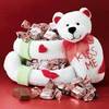 cute bear with choc