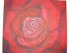 Red Rose Oil Painting