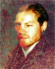 Max Boivin painted by Van Gogh