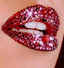 diamond lips kiss