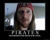 Motivational Pirate Ninja Poster