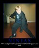 Motivational Ninja Bash Poster
