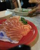 salmon sashimi