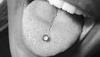 tongue piercing