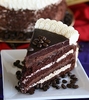 Coffee chocolate cake