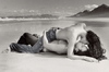 beach kiss