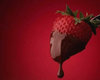 a chocolate dipped strawberry